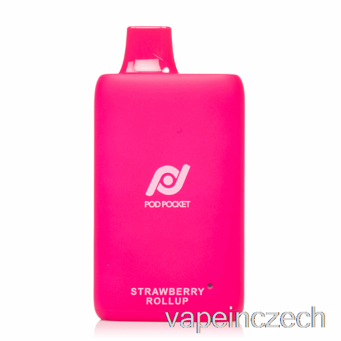 Kapsa Na Kapsle 7500 Jednorázové Jahodové Roll Up Vape Pero